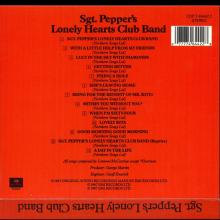 1987 uk08CD a Sgt.Pepper's Lonely Hearts Club Band - CDP 7 46442 2 / BEATLES CD DISCOGRAPHY UK - pic 2
