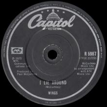 UK 07 - C - LIVE AND LET DIE ⁄ I LIE AROUND - CAPITOL - R 5987 - pic 1