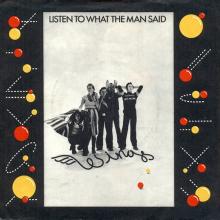 uk13 Listen To What The Man Said ⁄ Love In Song R 6006 - pic 1