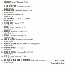 1988 uk15CD The Beatles Past Masters - Volume Two - CDP 7 90044 2 ⁄ CD-BPM 2  / BEATLES CD DISCOGRAPHY UK - pic 5