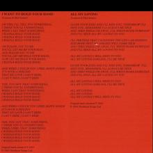 1993 uk16CD a hol The Beatles ⁄ 1962-1966 - 0777 7 97036 2 3 // CDPCSP 717 / BEATLES CD DISCOGRAPHY UK - pic 12
