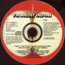 1993 uk16CD a hol The Beatles ⁄ 1962-1966 - 0777 7 97036 2 3 // CDPCSP 717 / BEATLES CD DISCOGRAPHY UK - pic 4
