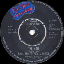 uk1973(1) My Love ⁄ The Mess  - pic 1