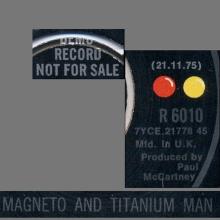 uk1975(3) Venus And Mars Rockshow ⁄ Magneto And Titanium Man R 6010  - pic 1