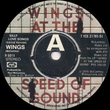 uk1976 (2) Silly Love Songs ⁄ Silly Love Songs R 6014 - pic 1