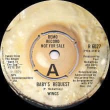 uk1979(3) Getting Closer ⁄ Baby's Request R 6027 - pic 1