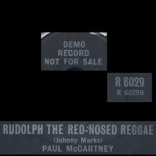 uk1979(4) Wonderful Christmastime ⁄ Rudolph The Red-Nosed Reggae R 6029  - pic 1