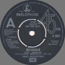 uk1980(2) Waterfalls ⁄ Check My Machine R 6037 - pic 1