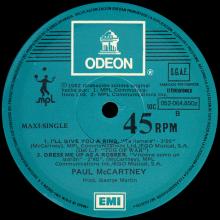 1982 07 05 PAUL McCARTNEY TAKE IT AWAY - LLEVATELO - 10C 052-064850Z - 3 TRACKS 12 INCH - SPAIN - pic 6