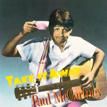 1982 07 05 PAUL McCARTNEY TAKE IT AWAY - 1A 062Z-64850 - 3 TRACKS 12 INCH - HOLLAND - pic 1