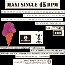 1985 11 18 PAUL McCARTNEY SPIES LIKE US PARTY MIX - 052 20 0941 6 - 4 TRACKS 12 INCH - SPAIN-1 - pic 1