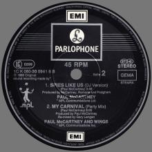 1985 11 18 PAUL McCARTNEY SPIES LIKE US PARTY MIX - 1C K 060 20 0941 6 - 4 TRACKS 12 INCH - GERMANY - pic 6