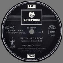 1986 10 27 PAUL McCARTNEY PRETTY LITTLE HEAD - K 060 20 1522 6 - 5 099920 152260 - 3 TRACKS 12 INCH - GERMANY / HOLLAND - pic 5