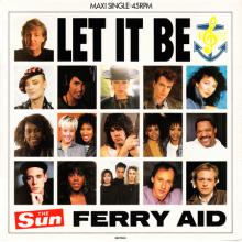 1987 03 23 PAUL McCARTNEY - LET IT BE - THE SUN FERRY AID - CBS 650796 6 - 12 INCH - HOLLAND - pic 1