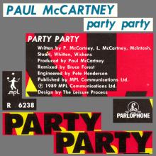 uk45 1989 11 23 - PARTY PARTY - R 6238 - BOXED SET WORLD TOUR PACK - pic 1
