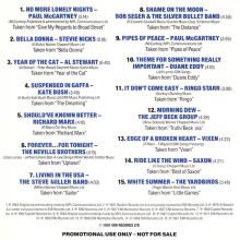 UK 1991 00 00 - MID-PRICE SAMPLER - NO MORE LONELY NIGHTS - CDMP 91 - pic 1