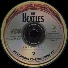 1996 03 18 - THE BEATLES - ANTHOLOGY 2 - MULTIMEDIA CD-ROM - PRESS KIT - PROMO - pic 3