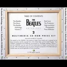 1996 03 18 - THE BEATLES - ANTHOLOGY 2 - MULTIMEDIA CD-ROM - PRESS KIT - PROMO - pic 8