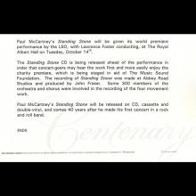 1997 09 29 a Paul McCartney's Standing Stone - press pack - PMC 2 - pic 6