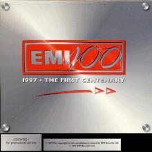 1997 00 00 - EMI100 1997-THE FIRST CENTENARY - SHE LOVES YOU - CDCNTDJ 1⁄2 - PROMO - pic 3