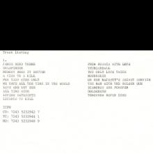 UK 1999 11 00 - THE BEST OF BOND.... JAMES BOND 007 - LIVE AND LET DIE - A - pic 12