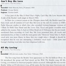 1995 uk19CD c The Beatles Anthology 1 - 7243 8 34445 2 6 / BEATLES CD DISCOGRAPHY UK - pic 2