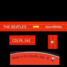 2000 11 13 - THE BEATLES 1 SOUNDBITES - CDLRL 042 - PROMO - pic 1