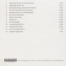 UK 2001 07 23 - SUPER FURRY ANIMALS - RINGS AROUND THE WORLD - RECEPTACLE FOR THE RESPECTABLE - PROMO CDR - pic 1