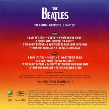 2006 01 11 - THE BEATLES - THE CAPITOL ALBUMS VOLUME 2 - DPRO 0946 3 59566 2 7 // 0946 3 63549 2 7 - PROMO - pic 1