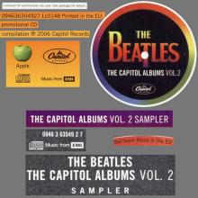 2006 01 11 - THE BEATLES - THE CAPITOL ALBUMS VOLUME 2 - DPRO 0946 3 59566 2 7 // 0946 3 63549 2 7 - PROMO - pic 4