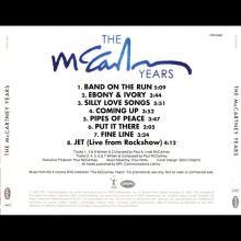 UK 2007 11 12 - PAUL McCARTNEY - THE McCARTNEY YEARS - RHINO PRO 16487 - PROMO CD - EU/UK  - pic 1