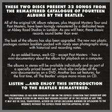 2009 09 09 - THE BEATLES 09.09.09 SAMPLER - 50999 6 84414 2 5 - DOUBLE CD - PROMO - pic 6
