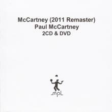 UK 2011 06 10 - McCARTNEY (2011 REMASTER) - PAUL McCARTNEY ARCHIVE COLLECTION - PROMO CDR - pic 1
