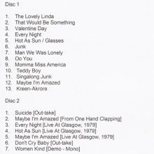 UK 2011 06 10 - McCARTNEY (2011 REMASTER) - PAUL McCARTNEY ARCHIVE COLLECTION - PROMO CDR - pic 8