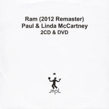 UK 2012 05 21 - RAM - PAUL & LINDA MCCARTNEY (2012 REMASTER) - PAUL MCCARTNEY ARCHIVE COLLECTION - PROMO 3X CDR SET - pic 1