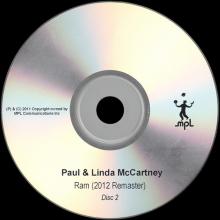 UK 2012 05 21 - RAM - PAUL & LINDA MCCARTNEY (2012 REMASTER) - PAUL MCCARTNEY ARCHIVE COLLECTION - PROMO 3X CDR SET - pic 1