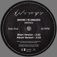 2013 04 20 PAUL McCARTNEY MAYBE I'M AMAZED - MONO STEREO - HRM 34261 01 - 8 88072 34261 3 - 12 INCH - EU - pic 5