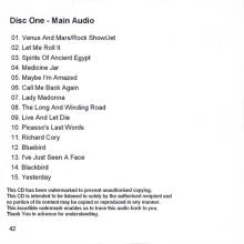 UK 2013 05 27 - WINGS OVER AMERICA (2013 REMASTER) - A - DISC ONE - MAIN AUDIO - MPL LOGO - PROMO CDR - pic 1