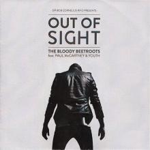 UK 2013 07 29 - THE BLOODY BEETROOTS - OUT OF SIGHT FEAT. PAUL McCARTNEY AND YOUTH - TWO TRACKS PROMO - pic 1
