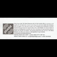 UK 2013 07 29 - THE BLOODY BEETROOTS - OUT OF SIGHT FEAT. PAUL McCARTNEY AND YOUTH - TWO TRACKS PROMO - pic 1