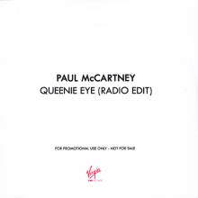 UK 2013 12 09 - PAUL MCCARTNEY - QUEENIE EYE (RADIO EDIT) - VIRGIN EMI RECORDS - PROMO CDR - pic 1