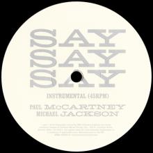 2015 10 06 PAUL McCARTNEY - SAY SAY SAY (2015 REMIX) - HRM-38269-01 - 8 88072 38269 5 - 12 INCH - EU - pic 6