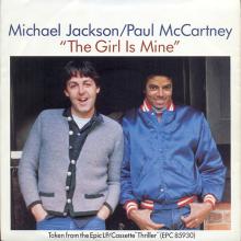 uk1982(4) The Girl Is Mine EPC A2729  - pic 1