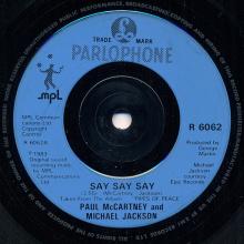 uk1982(5) Say Say Say ⁄ Ode To A Koala Bear R 6062 - pic 3