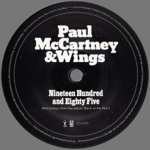 uk61 Band On The Run ⁄ Nineteen Hundred And Eighty Five - 8 88072 32631 6 - HRM-32631-01 - pic 1