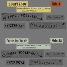 uk65 2019 01 03 - I DON'T KNOW ⁄ COME ON TO ME - MADE IN EU - HOLLAND - pic 1