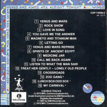 1988 10 17 - VENUS AND MARS / UK:CZ 17 - CDP 7 46984 2 - 0 77774 69842 9  - pic 11