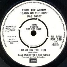 uk1974(4)a  Band On The Run / Let Me Roll It  PSR 359 - pic 3