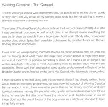 1999 Working Classical / Paul McCartney / Programme  - pic 8