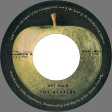 yu060 061 Get Back ⁄ Don't Let Me Down ⁄ SAP 8279 -BEATLES DISCOGRAPHY YUGOSLAVIA - pic 5
